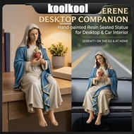 Kool Custom Resin Figurine Car Console Artwork Promotes Calm Driving Surroundings