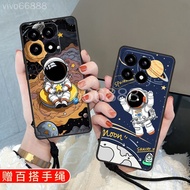 IQOO 15R 15 Phone Case iqoo 15r 13 12 Pro Protective Case Trendy Cartoon Astronaut Shock-resistant N