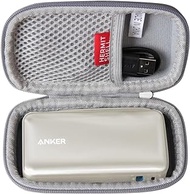 Hermitshell Hard Travel Case for Anker A1259 Power Bank/Anker Nano Power Bank,10000mAh Portable Charger (PD 30W max. Leistung),Case Only (White)