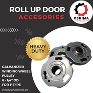 Roll Up Door Winding Wheel Pulley (6-1/4 inches)