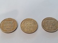 1982 及1983 macau 澳門幣一毫