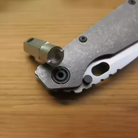 CNC Custom Stainless Steel Knife Spindle Screws Wrench Spanner For Strider SMF SNG Knives Screwdrive