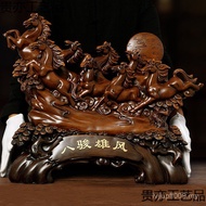 Jun Ornaments Desktop Gifts Large Pendulum Living Room TV Cabinet Home Xiongfeng Money Fortune Openi