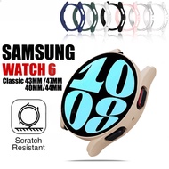 PC Protective Case for Samsung Galaxy Watch 7   40mm 44mm Watch 6 40mm 44mm Hollow Screen Protector 