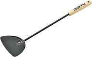 Yoshikawa YJ2488 Turner, Black, 16.0 inches (40.7 cm), Cook Pal, Chinese Spatula, Made in Japan