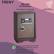 Treny HD520 Treny Fire Resistance Safe box . Treny safety Box HD 520 Digital fire Resistance safe bo