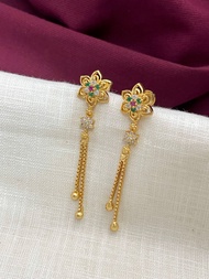 Indian gold plated earrings Jewelry set