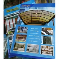 P8YH1 buku katalog tralis kanopi pagar besi minimalis dan tempa 2 buku