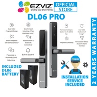 Ezviz DL06 Pro Smart Home Security Fingerprint Door Handle Lock Smart Dual-Sided Fingerprint Lock Ke