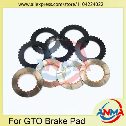 1Set=9Pieces Heidelberg GTO Brake Pads 5PCS 129x82mm and 4PCS 119X70mm For GTO52 GTO46 Printing Mach