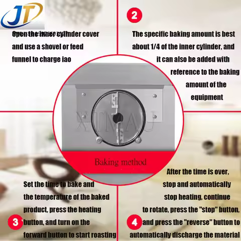 26 StyleElectric Nuts Coffee Bean Roaster Commercial Multifunction Roasting Machine Peanut Dried Fru