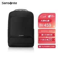 Samsonite/Samsonite Backpack Computer Bag 17-Inch Men's and Women's Backpacks Schoolbag Business Travel Bag Tx6 Black