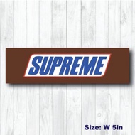 Sticker Supreme Choco