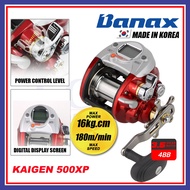 (KOREA) Max Power 16Kg Banax Kaigen 500XP Korea Electric Reel Deep Sea Trolling Jigging Game Fishing