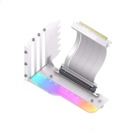 ที่วางฉาก GPU แนวตั้งพร้อม X16 PCIe4.0 Gen4สายเคเบิลโมดูล Argh เพิ่มประสิทธิภาพการหมุนเวียนของอากาศป