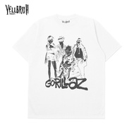 kaos band G0rll4zzzz Grunge Grey Regular Fit White Y1