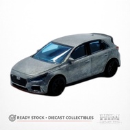 Majorette Street Cars HYUNDAI I30 N Silver - Loose