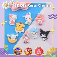 3D Cream Glue Resin Decoration Cute Enchanted Cartoons Fun DIY Accessories For Phone Case Hair Clip