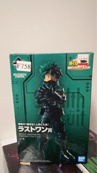 日版開封品【順豐到付】我的英雄學院 一番賞last 尾賞 綠谷出久 世界任務 戰鬥服