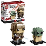 lego brickheadz starwar 41627 yoda luke