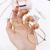 KoreanEyeGlass⭐ Korean Style Cermin Mata Glasses Retro Men Women Unisex Metal Spec Mata