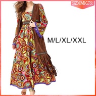 [szxmkj2] Hippie Costume Women Accessories 60S 70S Outfit for Holiday Halloween Party