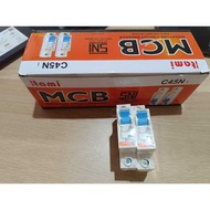 MCB 2A 4A 6A 10A 1 Phase, MCB/, MINIATURE CIRCUIT BREAKER, CURRENT BREAKER