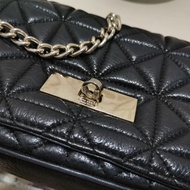 Kate Spade Black Soft Leather Quilted Handbag