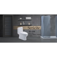 BRAND INNO Sericite WC1048 Washdown One Piece WC dual flush 3/6 liter (White) (White) S Trap 250mm-10”  OR P Trap