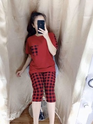 [HCM]SET BỘ COTTON DÀI PHỐI TÚI - CT14