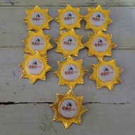 8 Star Corner Pin 8 Brass Logo Pin Custom Resin Logo Pin PIN