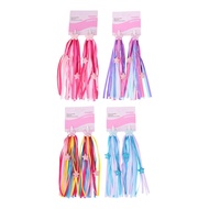 [trdfdv] 2Pcs Bicycle Streamers Bicycles Grips Tassels Length 25cm Children Balance Bike Decoration 