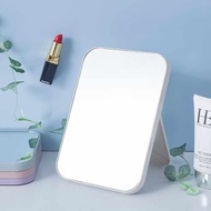 vanity mirror half moon mirror Mirror Mirror Student Dormitory Makeup Mirror Desktop Portable High-D
