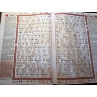 Al Quran BESAR Ada Latin Per kata, Terjemah Lengkap dan TAJWID - AL