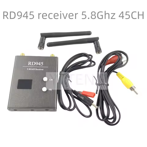 RD945 receiver 5.8GHz dual 48-channel.6 band wireless receiving FPV aerial video connection equipmen