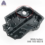 04E103600E 04E103602B EA211 1.4T Engine Oil Pan For Tayr Tiguan Golf Jetta Leon Polo Beetle Sharan P