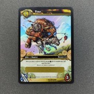 絕版 魔獸世界 WOW TCG 刮刮卡 Loot Card Tiny