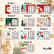 Scratch It Match 3 and Win Card Game for Christmas and New Year SOLD PER PIECE
