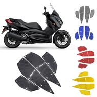 ★BDJ★ XMAX 300 250 400 2020 Motor Carpet Footboard Step Footrest Pegs Plate Pads For YAMAHA XMAX300 XMAX250 2017 2018 2019