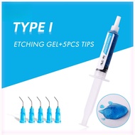 37% Dental Etching Gel Materials Teeth Cleaning Adhesive Resin Braces Bonding Glue Phosphoric Acid E