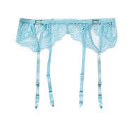 Annebra สายรัดถุงน่อง ลูกไม้ Lace Garter Belt รุ่น AA2-032 สีดำ สีฟ้า