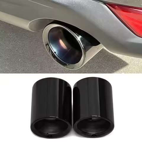 2pcs/lot Exhaust Tip For 2022-2024 Mazda Enclave CX5 CX30 CX4 Stainless Steel Exhaust Cover Tailpipe