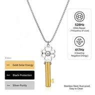9.8-Mind Key Decompression Necklace 528Hz Meditation Sound Flute Blowing Mouth Flute Music Healing M
