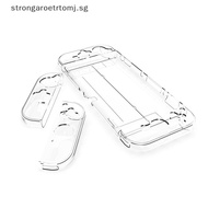 Strongaroetrtomj Crystal Protect Shell Compatible Nintendo Switch OLED Transparent Hard Case Cover for Switch OLED Console Accessories SG