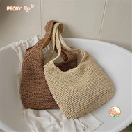 PEONYMY Beach Bag Fairy Grunge Shoulder Bag Aesthetic Accessories Fairycore Hobo Bag