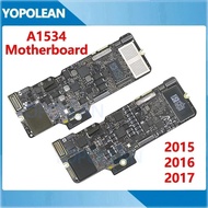 Tested A1534 Motherboard For MacBook Retina 12" A1534 logic board EMC 2746 2991 3099 2015 2016 2017 