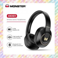 MONSTER - STORM XKH01 頭戴式藍牙耳機 IPX4防水 藍牙5.3 智能降噪 - 黑色