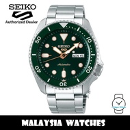 Seiko 5 Sports "Superman" SRPD63K1 Automatic 100M Jade Green Dial Stainless Steel Bracelet Gents Watch