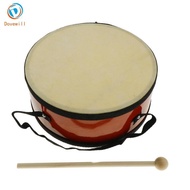 [Dovewill] 1 Pack Handheld Indian Drum with Beater Hammer Mini Percussion Instrument