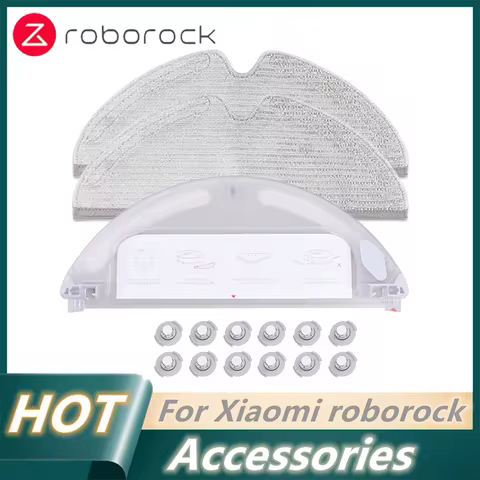 For Xiaomi Roborock S5 S50 S51 S52 S6 S60 S65 E20 E25 E35 C10 T4 T6 Mi Vacuums Water Tank Filter Mop